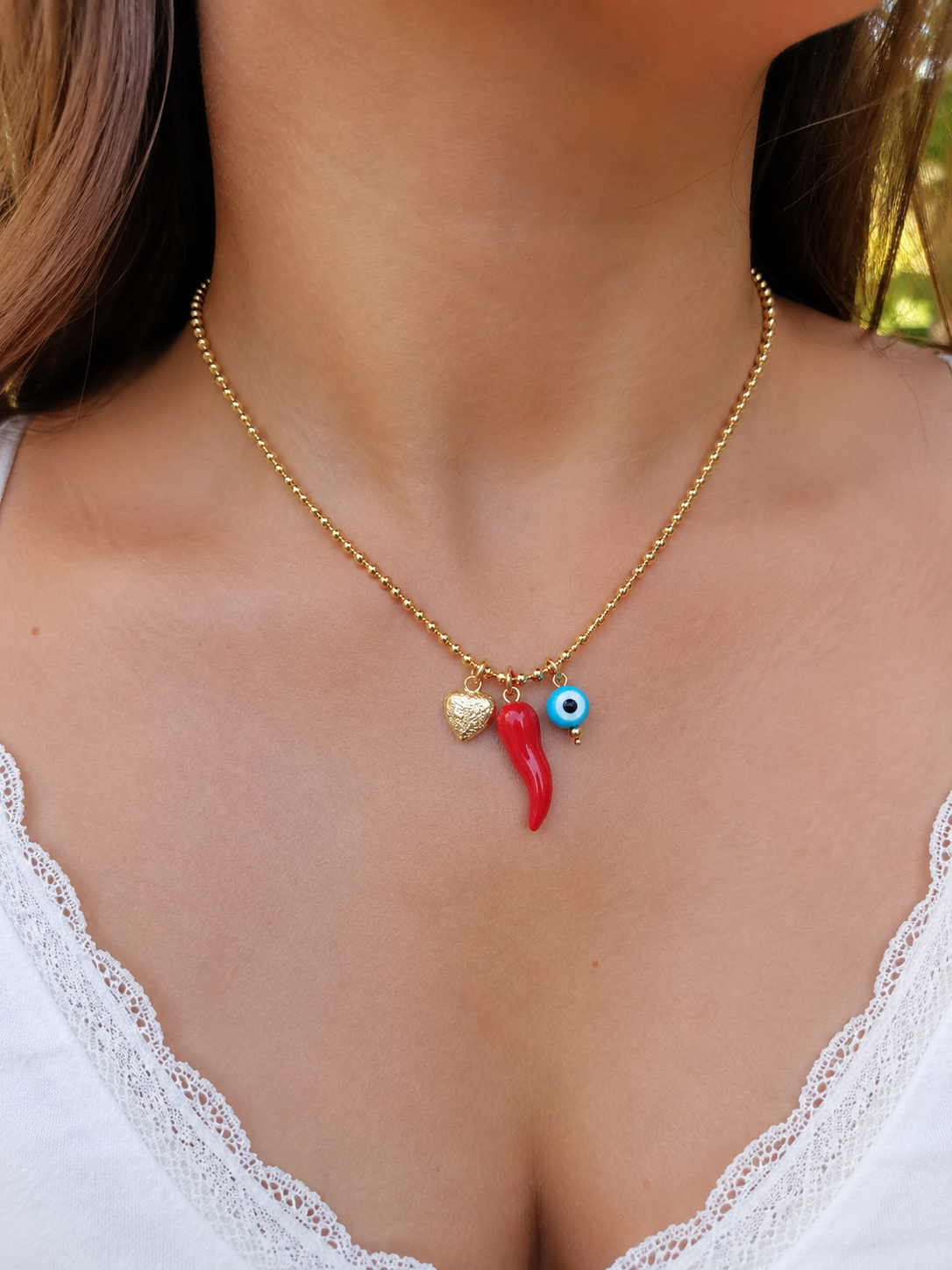 Necklace il corno