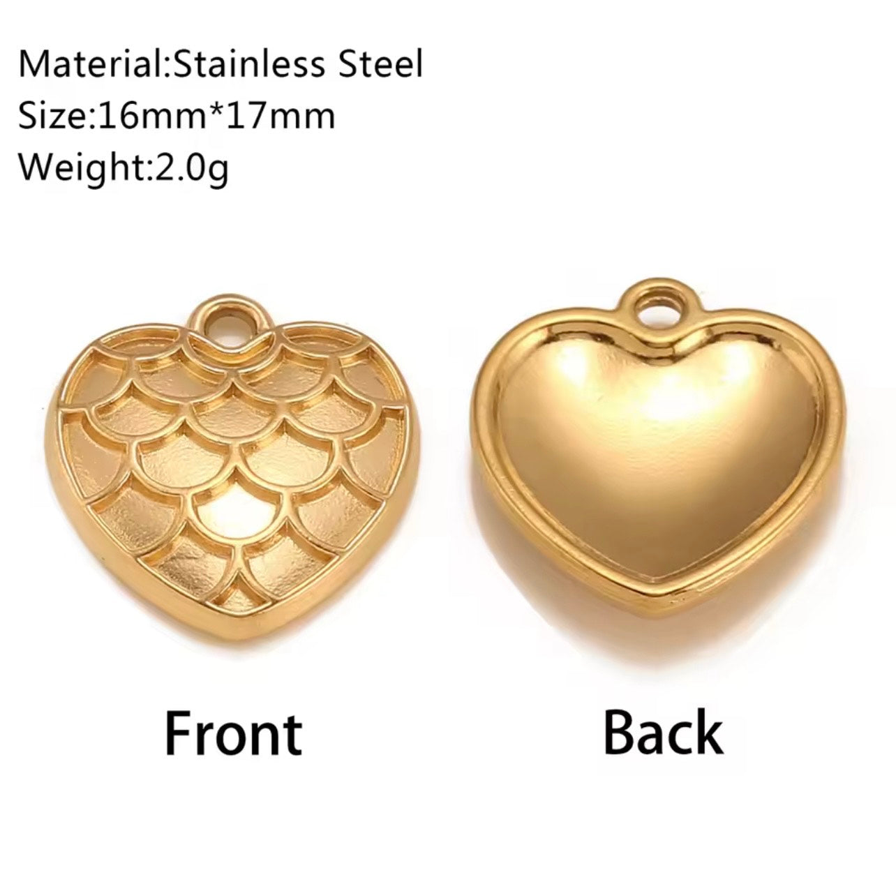 Heart charm