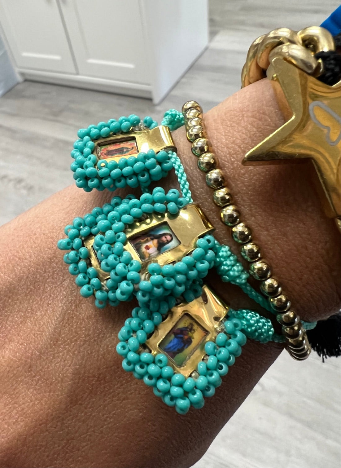 Sale Bracelet Escapulario Mini bordado