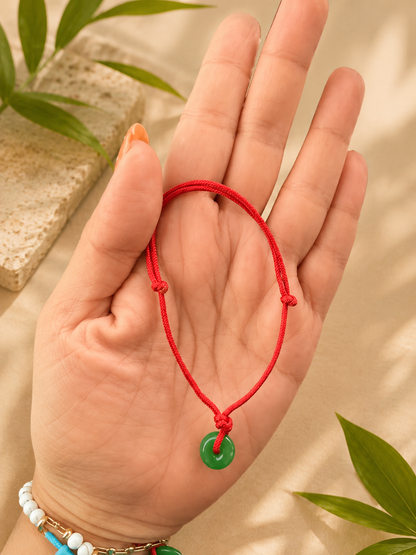 Hilito rojo Jade mini Protección