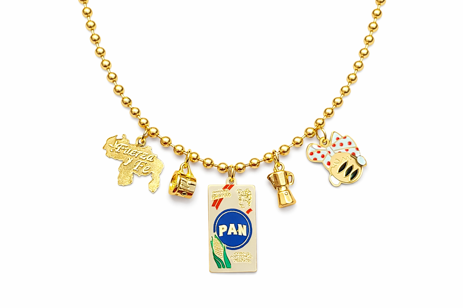 Vzla Necklace Arepita