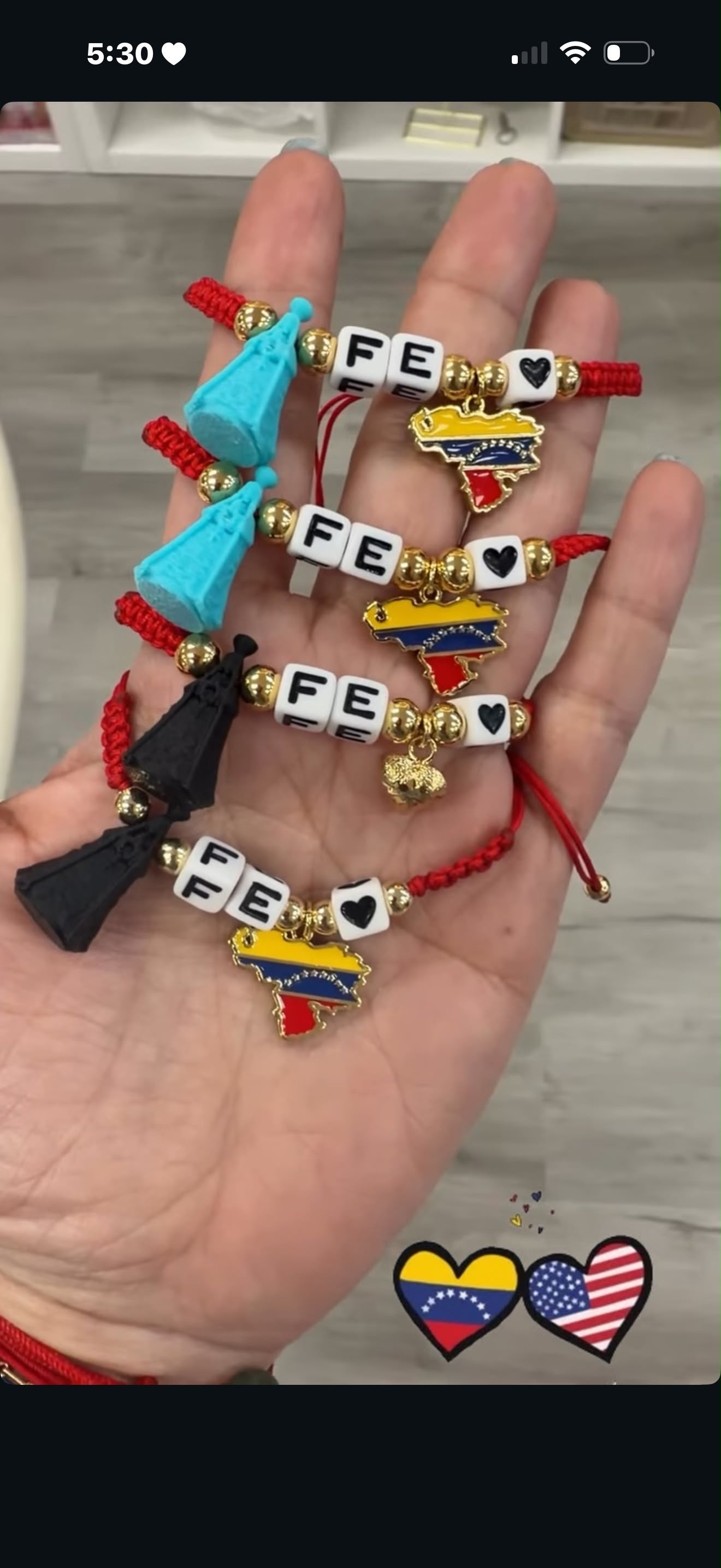 Hilitos rojo FE Vzla