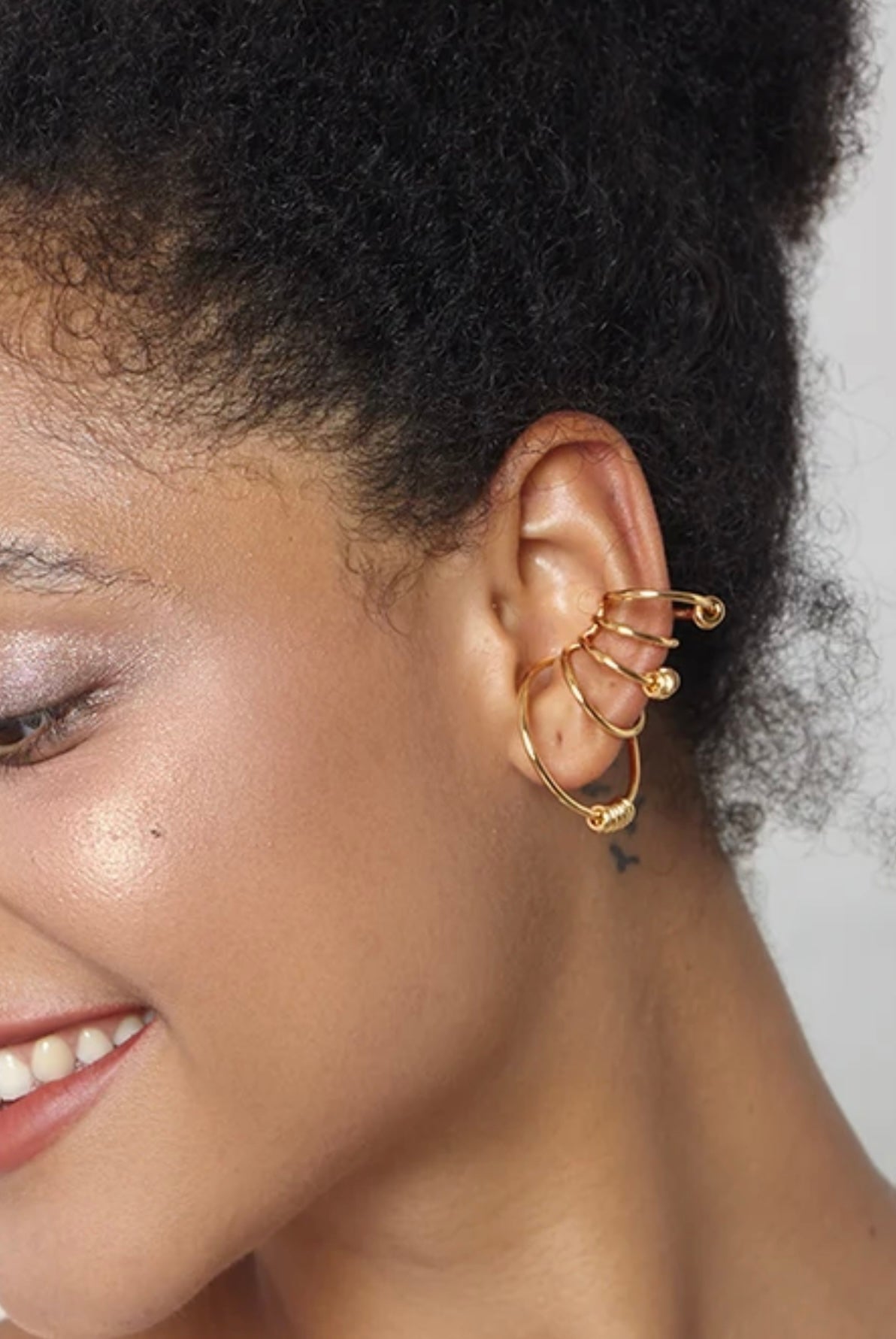 Ear cuff 5 rings