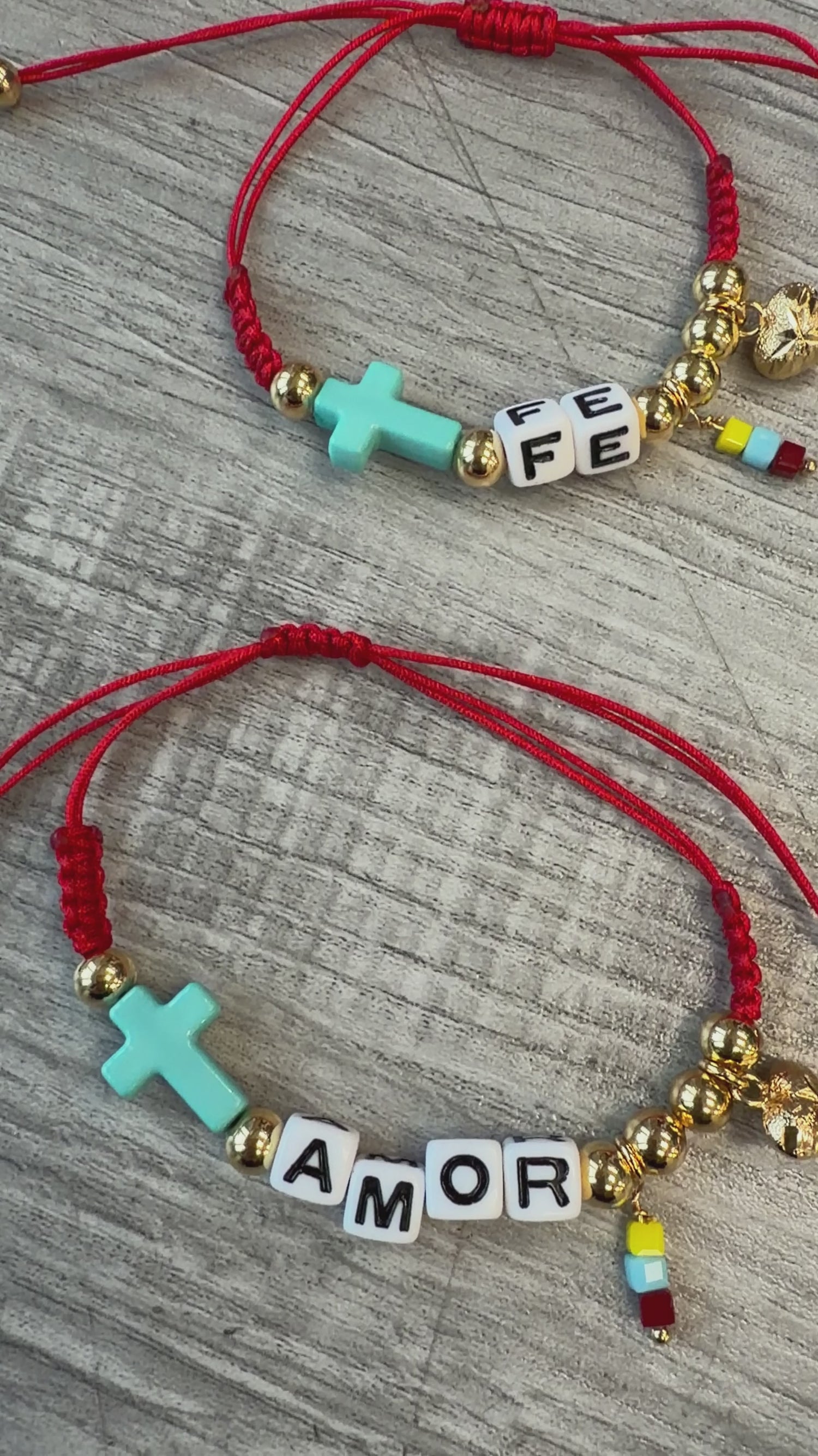 Hilitos rojo FE Cruz Vzla