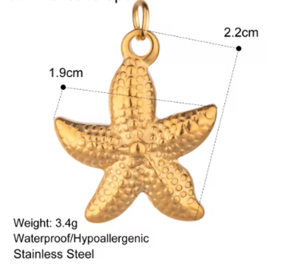 Sea Star Charms