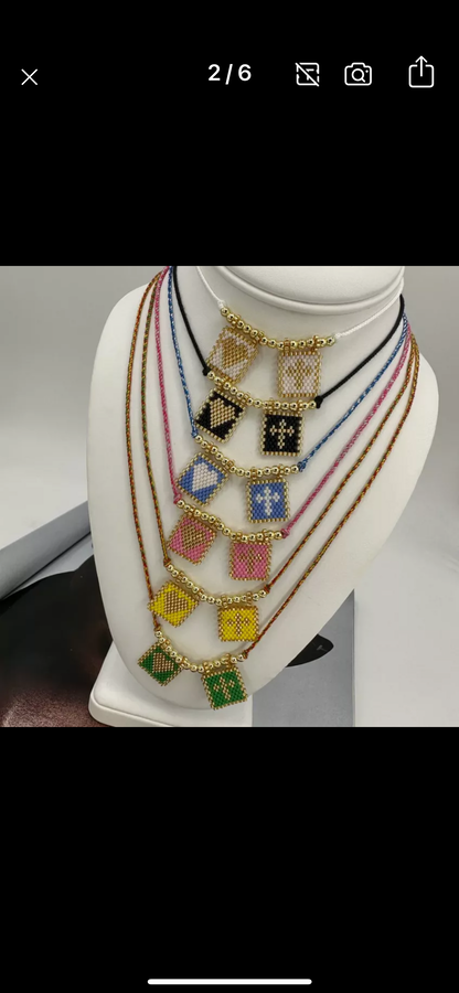 Necklace Scapulario Style